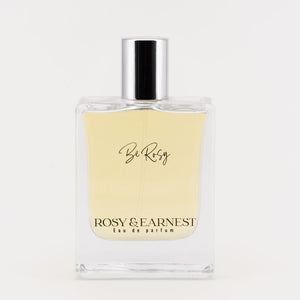 bottle of Be rosy perfume